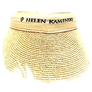 Helen Kaminski Visor Raffia Braid!